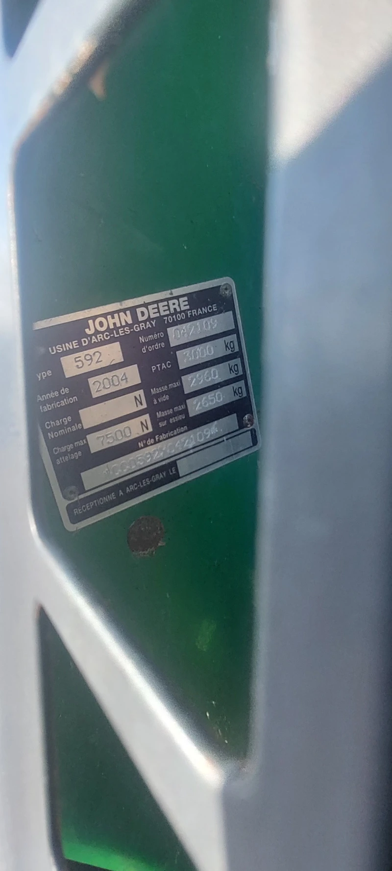 Балировачка John Deere 592, снимка 8 - Селскостопанска техника - 52213948