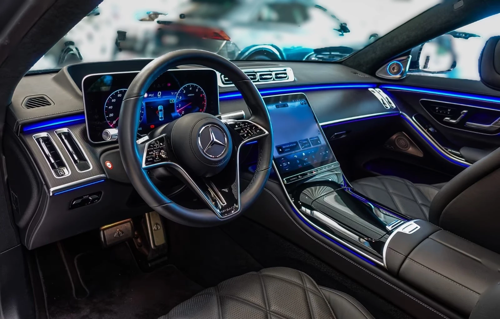 Mercedes-Benz S 680 MAYBACH / BURM 4D / PANO / , снимка 8 - Автомобили и джипове - 54758687
