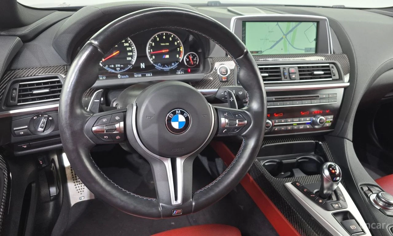 BMW M6 BANG* OLUFSEN* CARBON* ОБДУХВАНЕ* БЕЗ* УДАРИ* , снимка 8 - Автомобили и джипове - 54931448