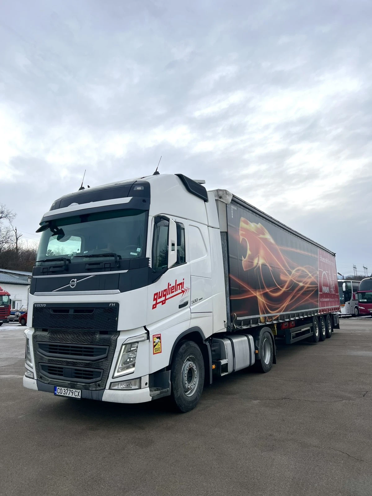 Volvo Fh FH500 K��������� � 2019 SCHMITZ CARGOBULL SCS 24L | Mobile.bg � ����������� 2