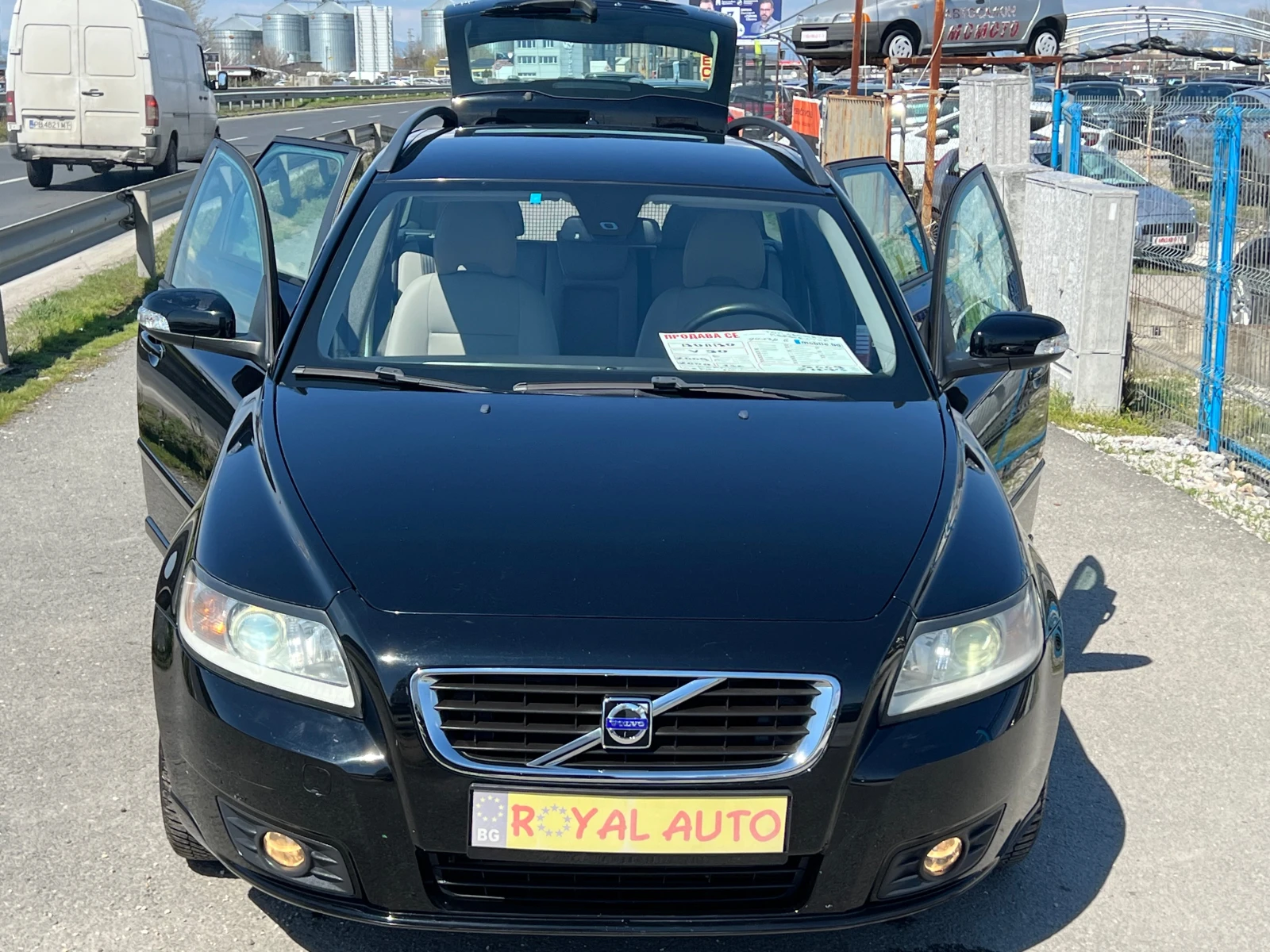 Volvo V50 ЛИЗИНГ-ДИЗЕЛ-КЛИМА-КОЖА-ТОП, снимка 16 - Автомобили и джипове - 54097855