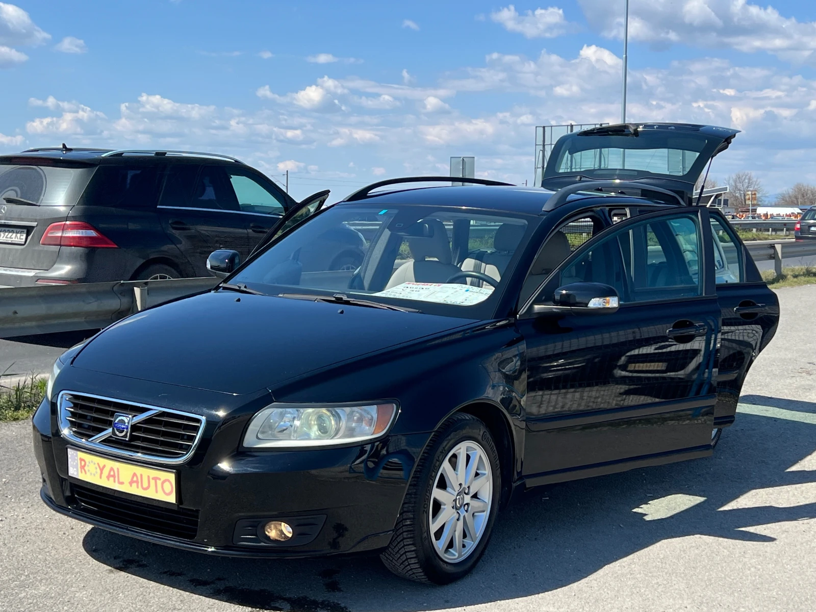 Volvo V50 ЛИЗИНГ-ДИЗЕЛ-КЛИМА-КОЖА-ТОП, снимка 15 - Автомобили и джипове - 54097855