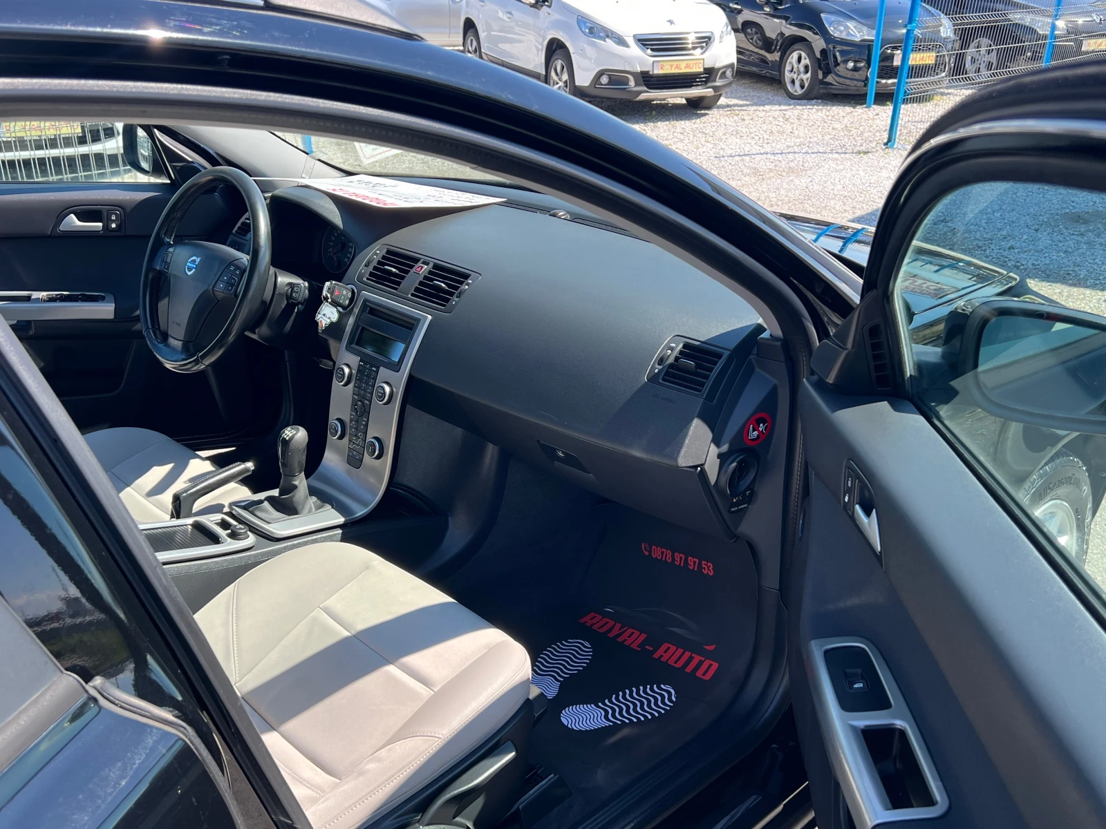 Volvo V50 ЛИЗИНГ-ДИЗЕЛ-КЛИМА-КОЖА-ТОП, снимка 12 - Автомобили и джипове - 54097855