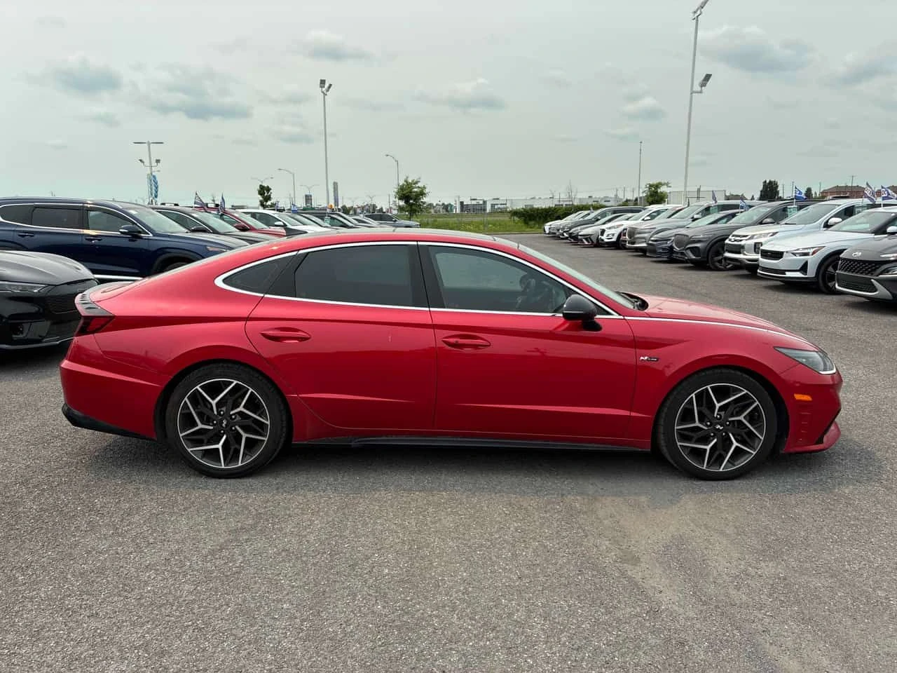 Hyundai Sonata N Line| HEAD-UP| ПОДГРЕВИ| ПАНОРАМА| , снимка 4 - Автомобили и джипове - 55302418