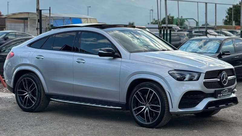 Mercedes-Benz GLE Coupe 400D= 4MATIC= AMG LINE= HUD= BURMESTER= PANO= KEYL, снимка 3 - Автомобили и джипове - 51488360
