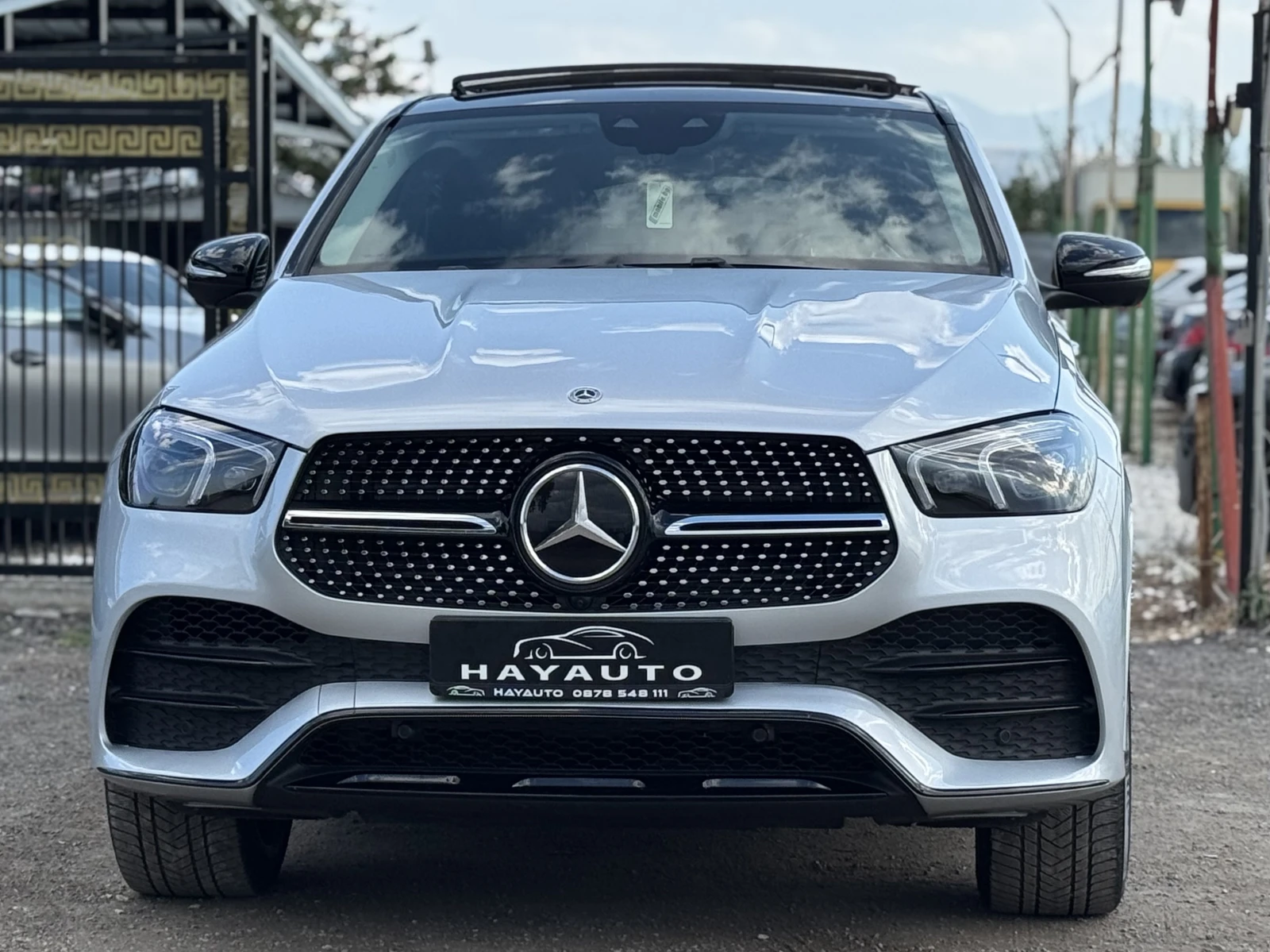 Mercedes-Benz GLE Coupe 400D= 4MATIC= AMG LINE= HUD= BURMESTER= PANO= KEYL, снимка 1