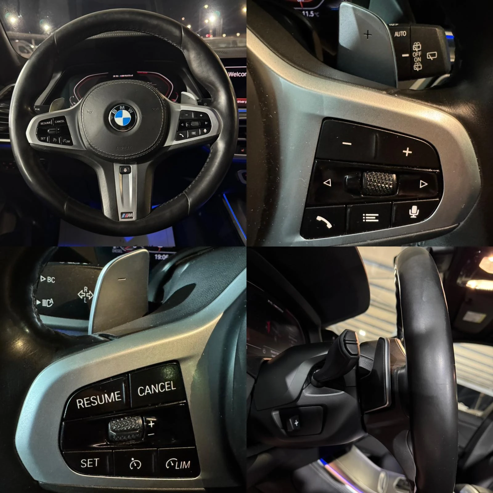 BMW X5 М 50d* 400ps* Distro* Shadow* Head Up* H/k* Lazer, снимка 13 - Автомобили и джипове - 53850361