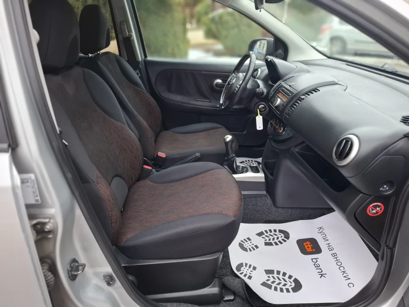Nissan Note 1.4i 88hp * FACELIFT * ЛИЗИНГ * EURO 4 * , снимка 12 - Автомобили и джипове - 53241687