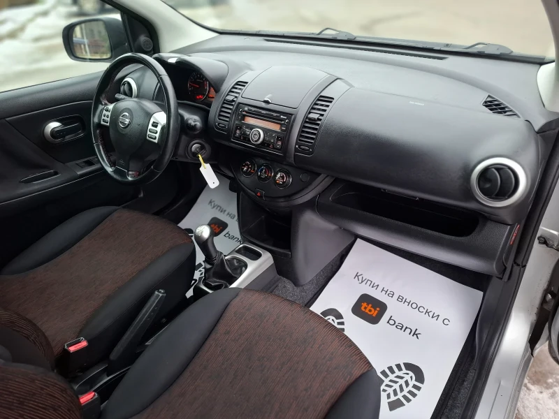 Nissan Note 1.4i 88hp * FACELIFT * ЛИЗИНГ * EURO 4 * , снимка 14 - Автомобили и джипове - 53241687