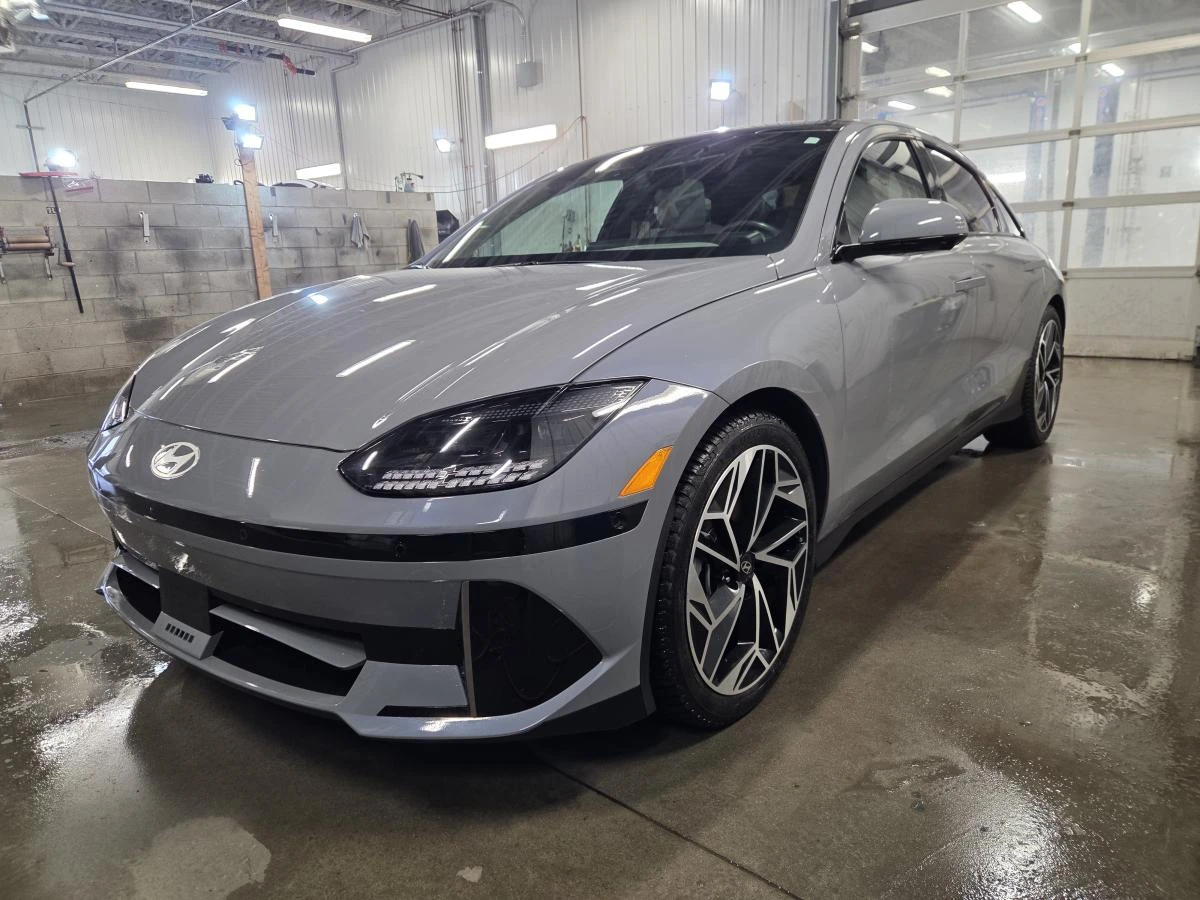 Hyundai Ioniq 6 ULTIMATE PKG| PANO| 360| HEAD-UP| AMBIENT| 9900km  | Mobile.bg � ����������� 3