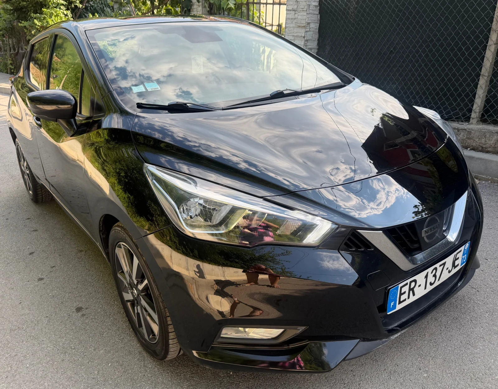 Nissan Micra 1.5DCI EURO6 TEKNA KEYLESS, снимка 3 - Автомобили и джипове - 55577554