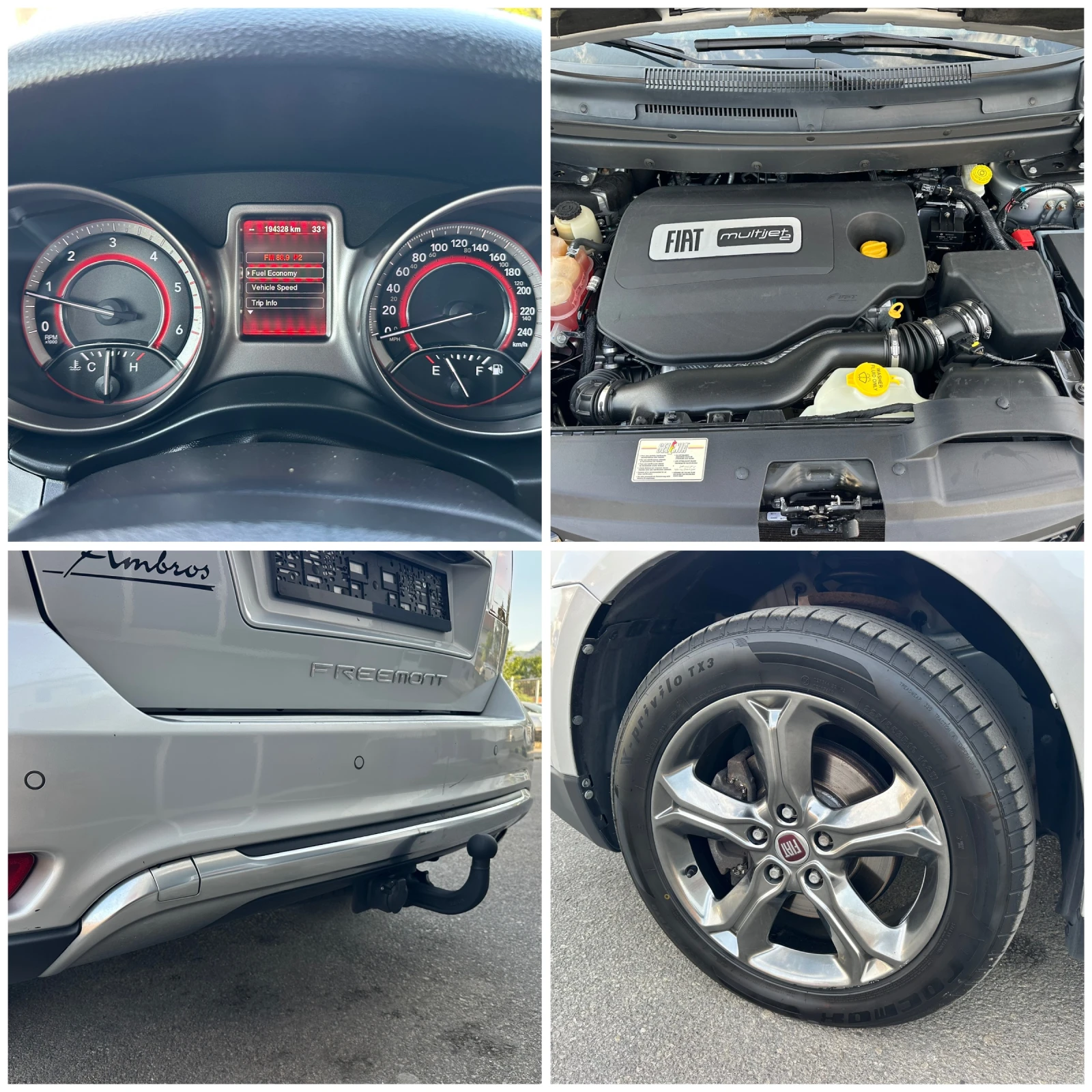 Fiat Freemont 2.0JTD Limited Design 7места, снимка 17 - Автомобили и джипове - 55890457