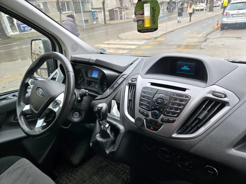 Ford Transit Custom 2.2/ 125к.с  ТОП, снимка 11 - Бусове и автобуси - 53123111