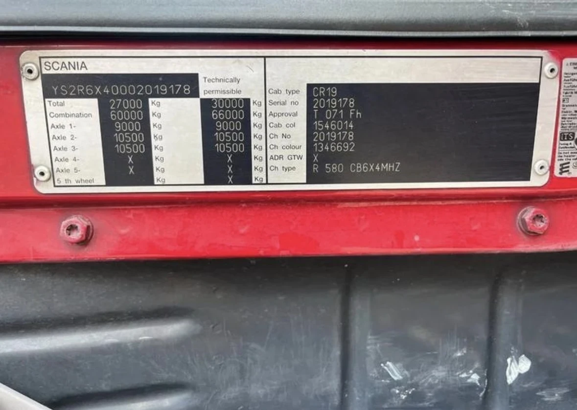 Scania R R 580 6x4 | Mobile.bg � ����������� 16