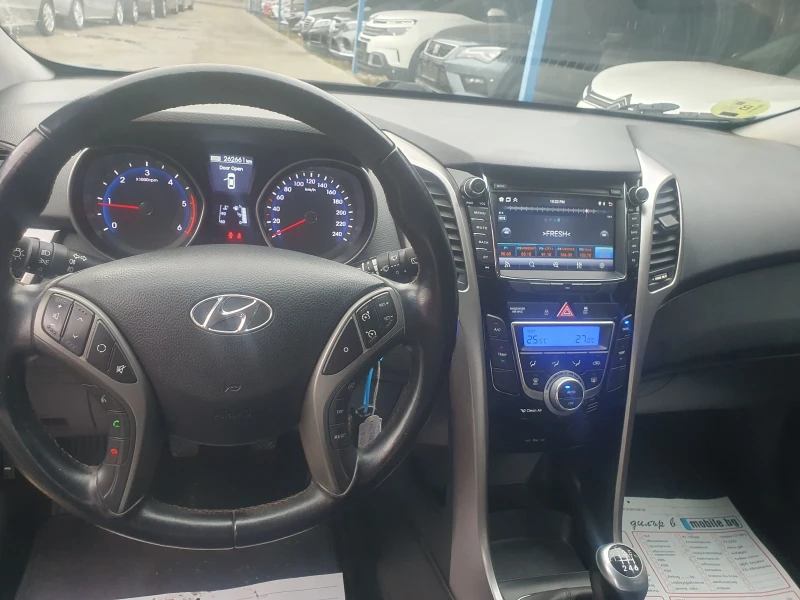 Hyundai I30 1.6D NAVI PANORAMA KAMERA 6 skr. NOVA NOVA NOVA, снимка 10 - Автомобили и джипове - 53121275