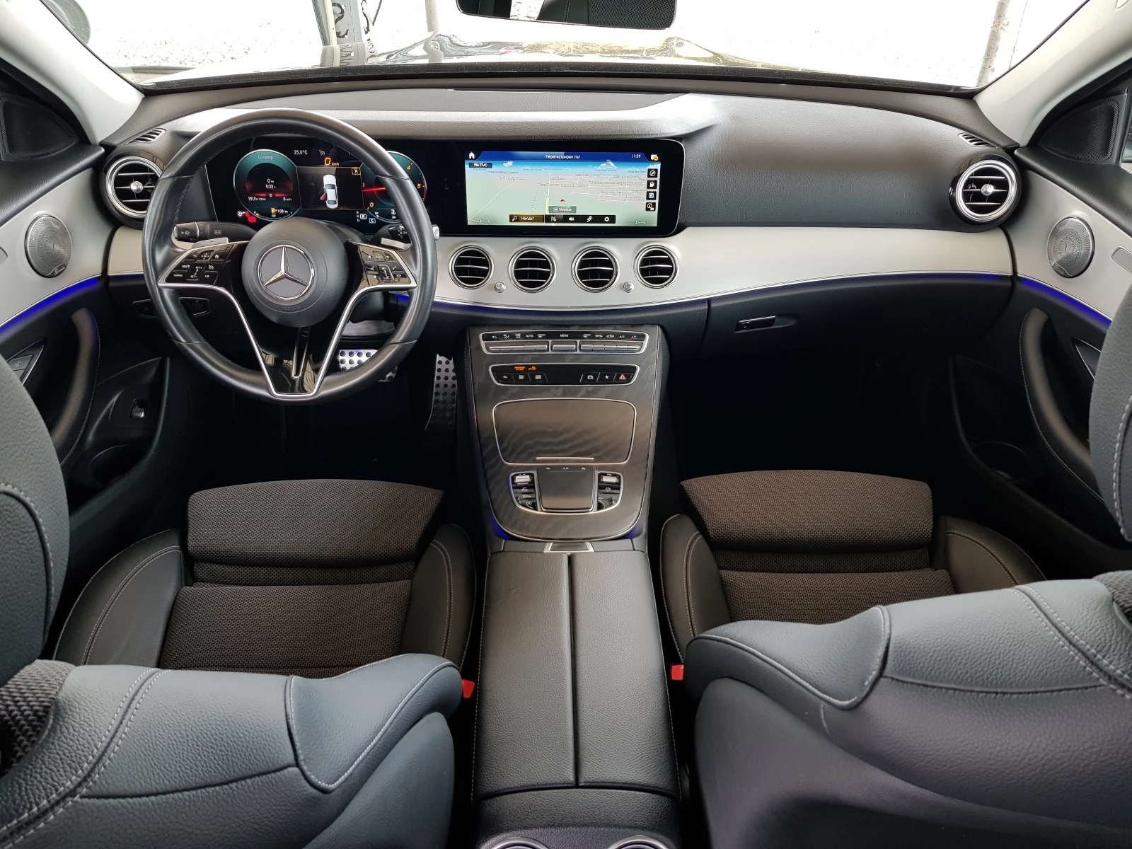 Mercedes-Benz E 220 D 4matic AMG FACELIFT /07/2021 .  | Mobile.bg   10