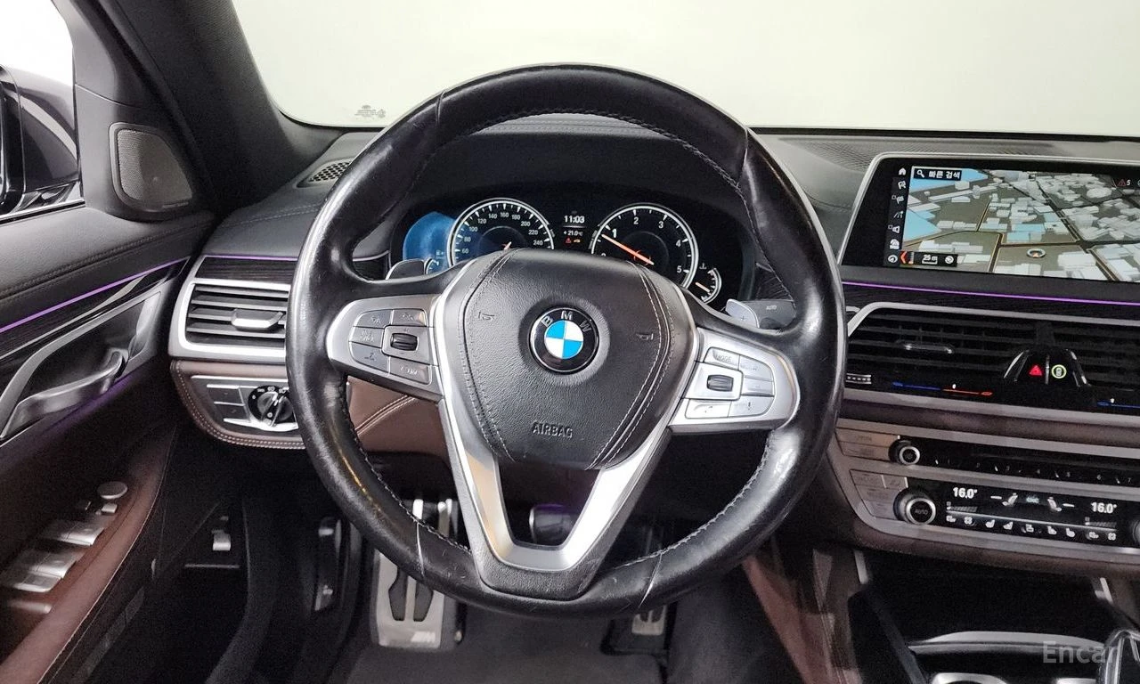 BMW 730 LONG* M-SPORT* LASER* DISTRONIC* HEAD-UP* 360 CAM, снимка 10 - Автомобили и джипове - 54917788
