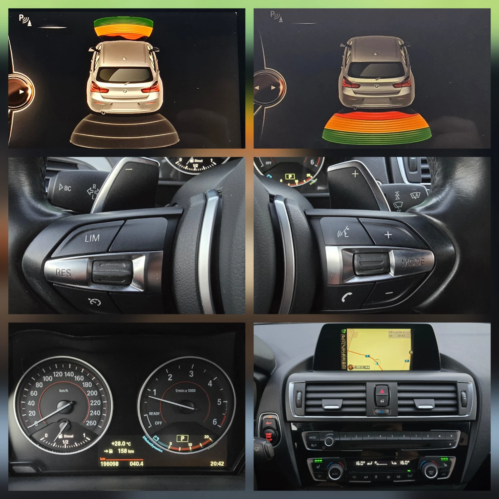 BMW 120 2.0D* 190кс* M-PACK* X-DRIVE, снимка 17 - Автомобили и джипове - 55468499