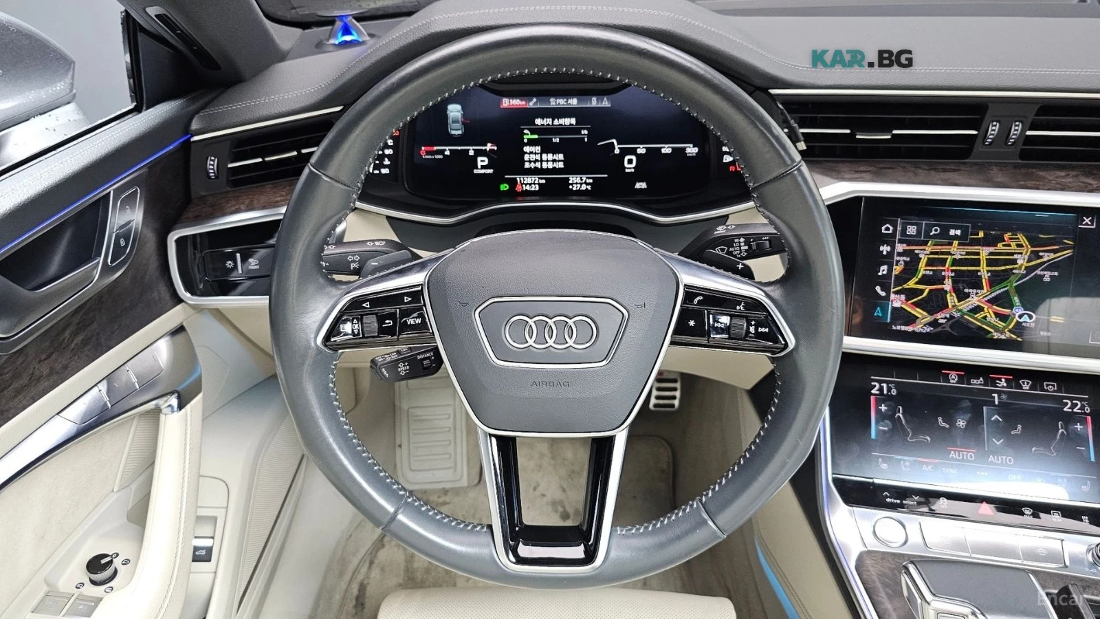 Audi A7 50* ДВА КЛЮЧА* ОБДУХВАНЕ* 360 КАМЕРА* HEADUP, снимка 12 - Автомобили и джипове - 56237786