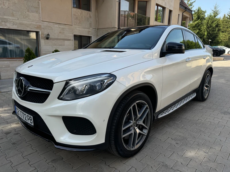 Mercedes-Benz GLE 350 COUPE-AMG-PANO-DISTRO-CAMERA-SOFT CLOSE-HEAD UP* , снимка 2 - Автомобили и джипове - 51652905
