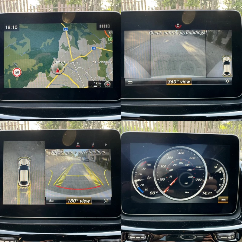 Mercedes-Benz GLE 350 COUPE-AMG-PANO-DISTRO-CAMERA-SOFT CLOSE-HEAD UP* , снимка 14 - Автомобили и джипове - 51652905