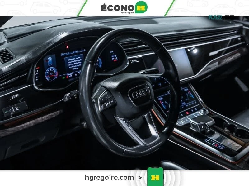 Audi Q8 Technik * Matrix * АвтоКредит * (ЦЕНА ДО БГ), снимка 8 - Автомобили и джипове - 55179951