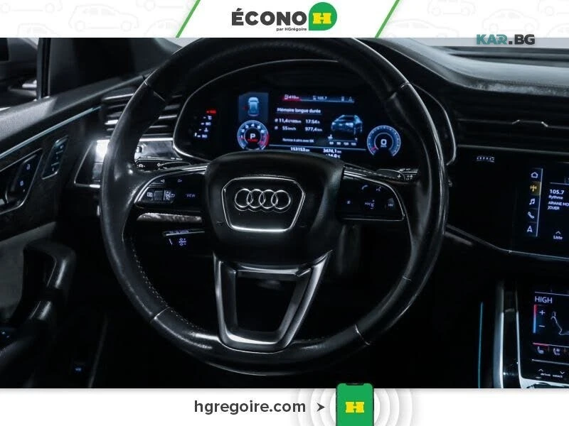 Audi Q8 Technik * Matrix * АвтоКредит * (ЦЕНА ДО БГ), снимка 11 - Автомобили и джипове - 55179951