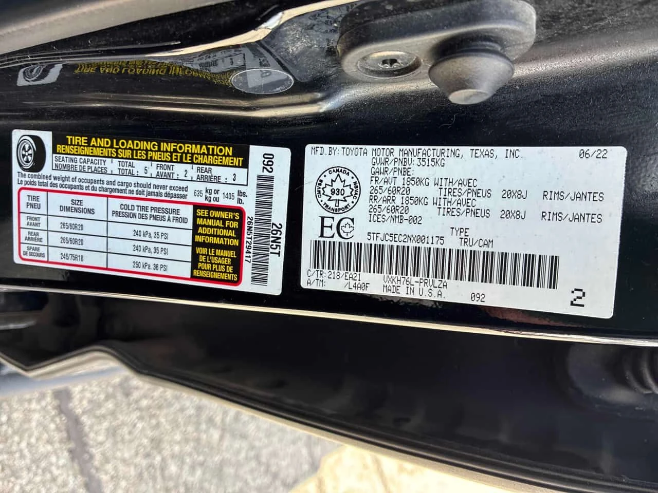 Toyota Tundra * Limited Hybrid * CARFAX * ОПЦИЯ ЗА ФИНАНСИРАНЕ, снимка 13 - Автомобили и джипове - 55199558