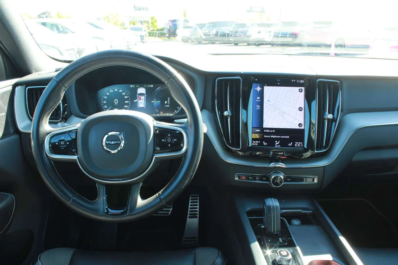 Volvo XC60 Recharge T8 eAWD PHEV R-Design, MAGS, CUIR, AC | Mobile.bg � ����������� 7