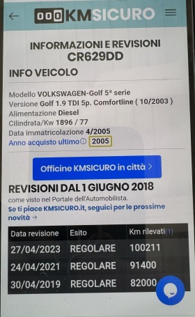 VW Golf 1.9tdi ITALIA, снимка 14