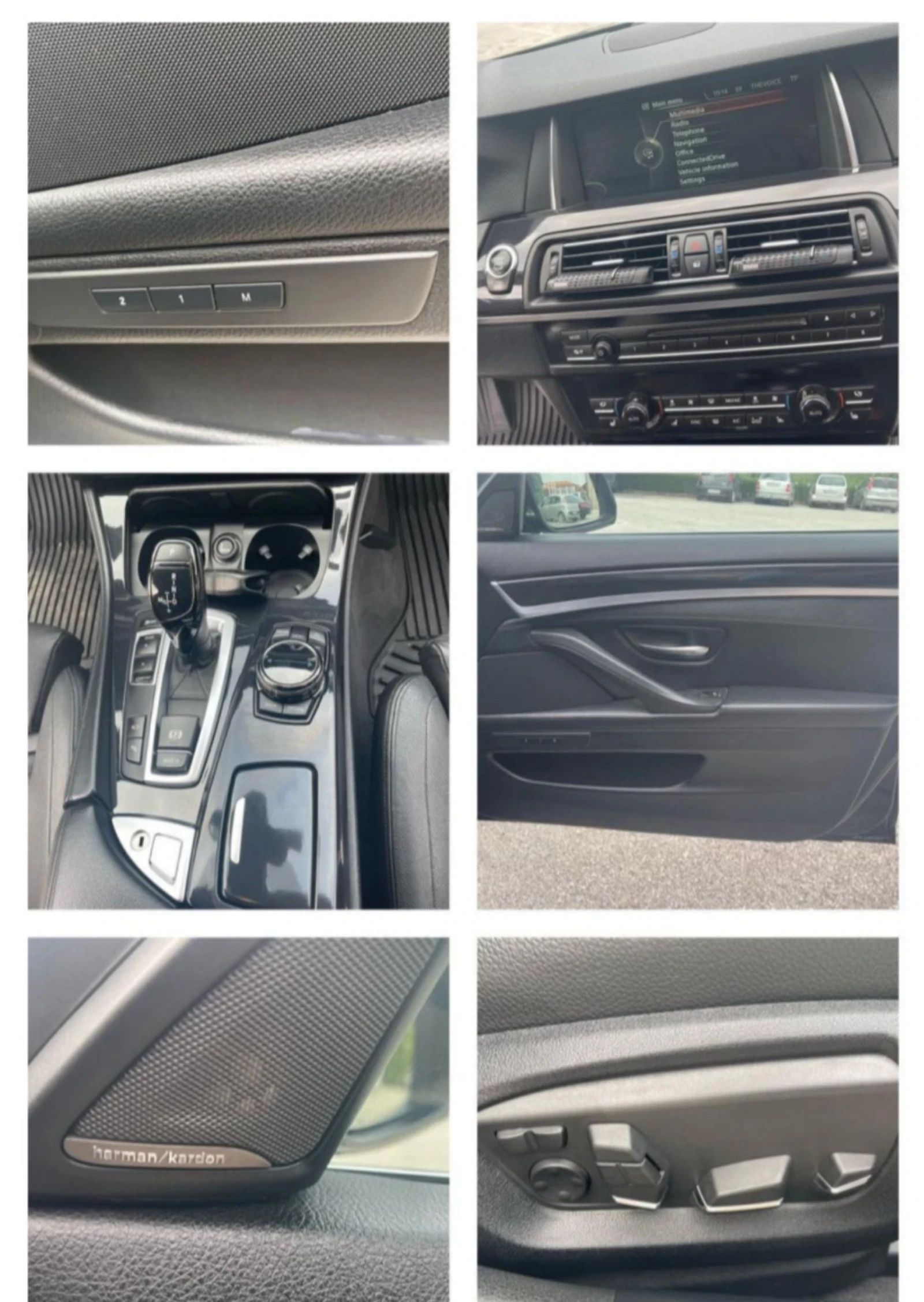 BMW 530 Facelift , Adaptiv Led , Реални километри ! Euro 6, снимка 13 - Автомобили и джипове - 54726801