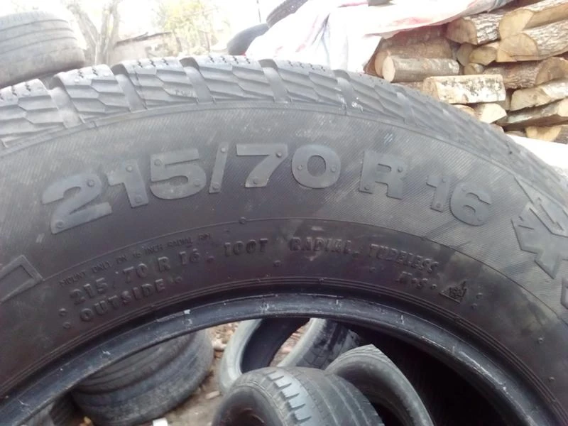 Гуми Зимни 215/70R16, снимка 4 - Гуми и джанти - 20335197