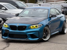 BMW M2 * 6 SPEED MANUAL* CARBON* STAGE 2* LONG BEACH BLUE, снимка 1