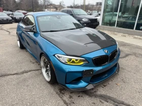 BMW M2 * 6 SPEED MANUAL* CARBON* STAGE 2* LONG BEACH BLUE, снимка 4