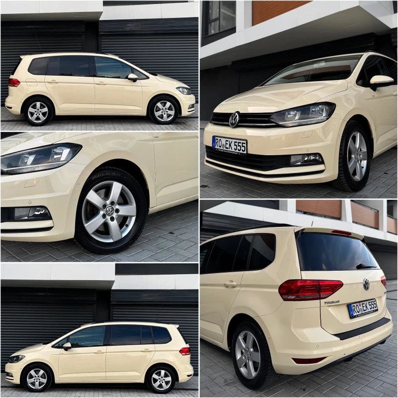 VW Touran 2.0TDI DSG 7-местен FaceLift 220хил.км., снимка 7 - Автомобили и джипове - 48998803