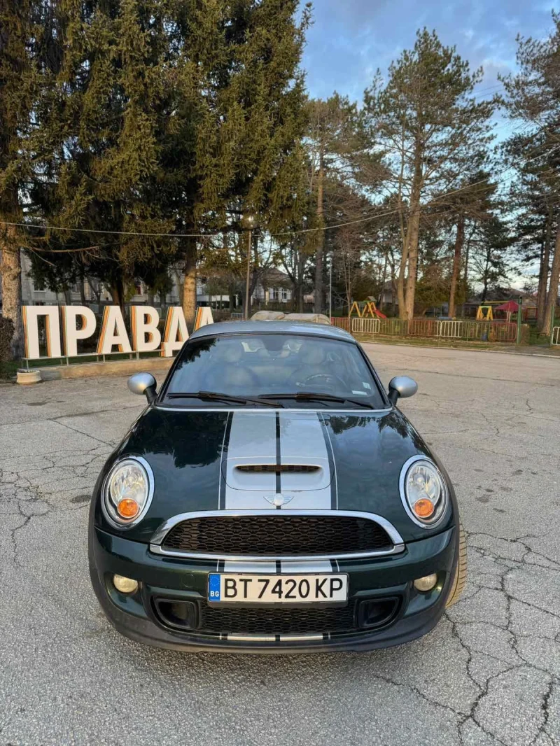 Mini Cooper s COUPE* 184К.С* ПОДГРЕВ* АВТОПИЛОТ* АВТОМАТ* ТОП, снимка 2 - Автомобили и джипове - 53302163