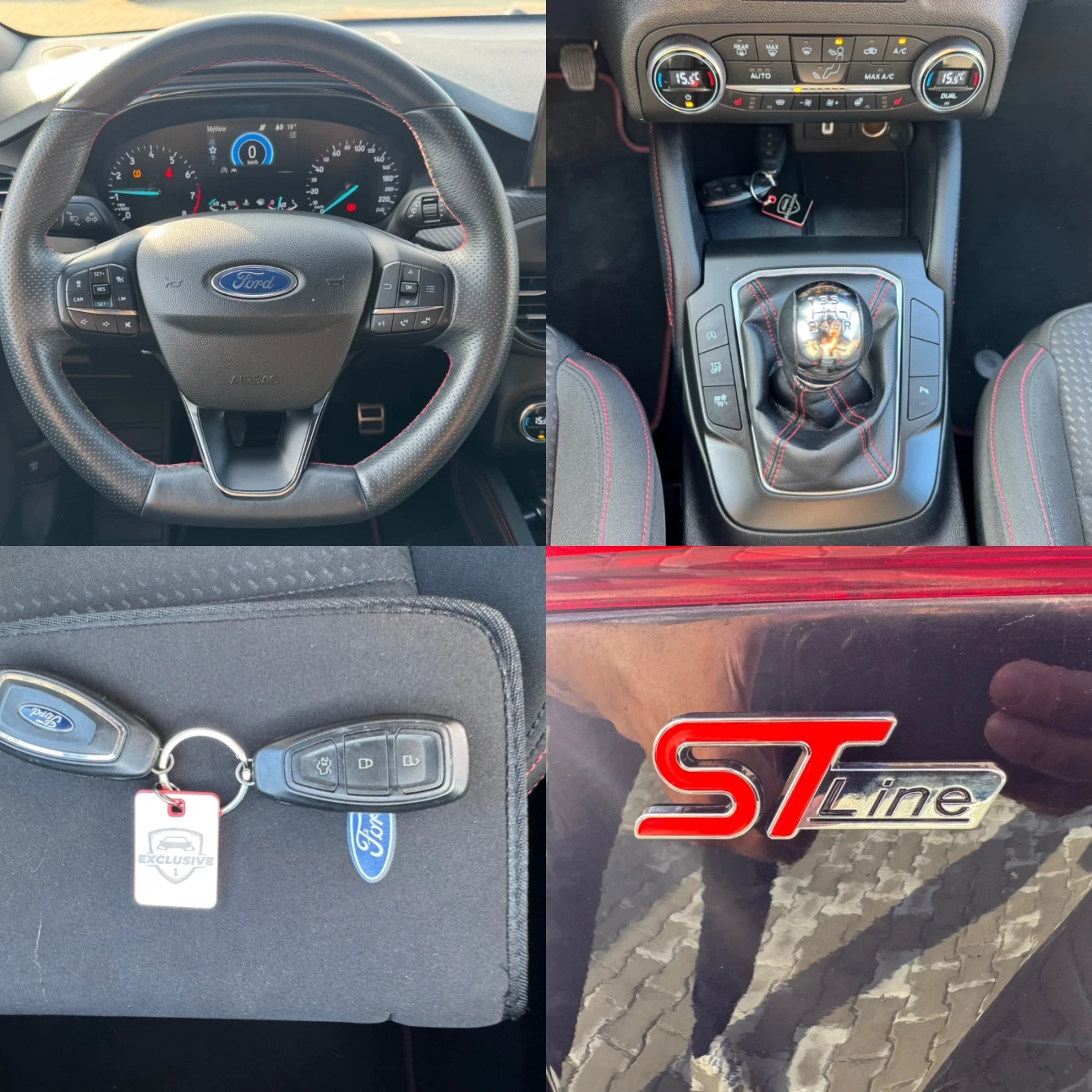 Ford Focus ST-LINE 1.0 SERVIZ | Mobile.bg   15