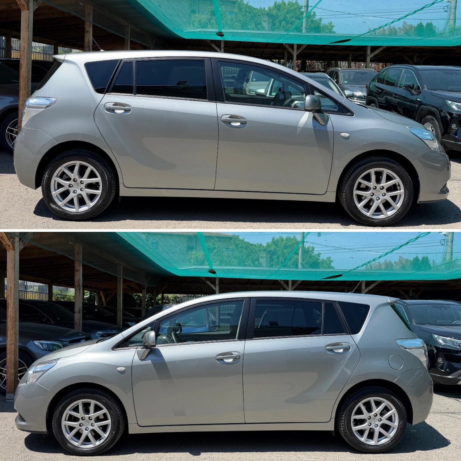 Toyota Verso 1.8i* СЪС СЕРВИЗНА КНИЖКА С ПЪЛНА ИСТОРИЯ, снимка 4 - Автомобили и джипове - 54853758