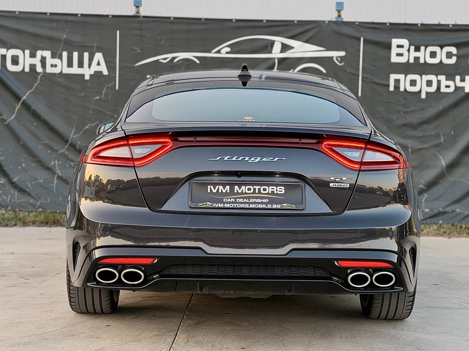 Kia Stinger 3.3i* GT* AWD* LEXICON* 360* PANO* , снимка 5 - Автомобили и джипове - 55619079