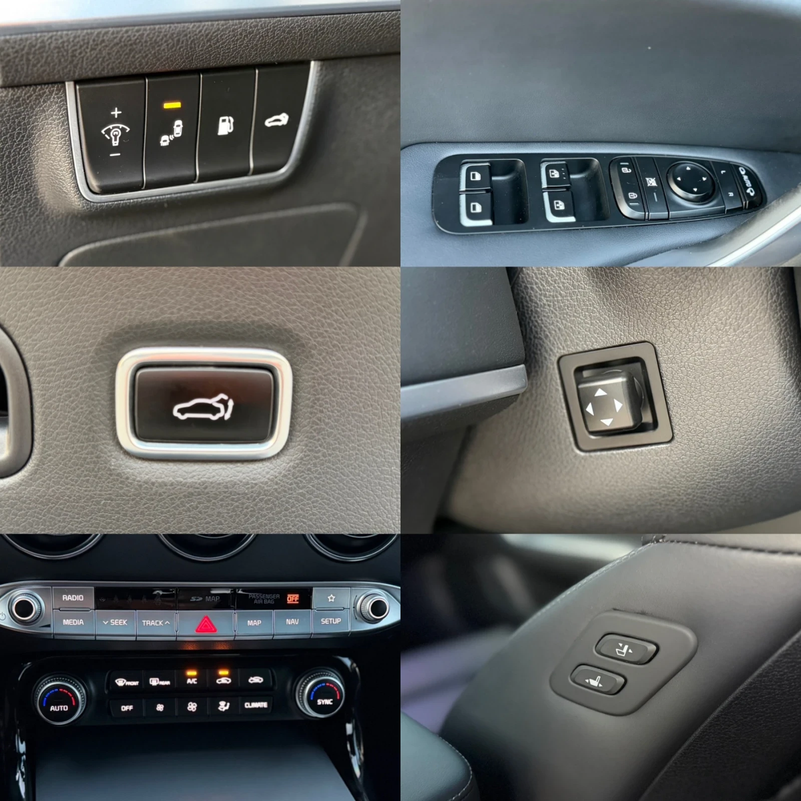 Kia Stinger 3.3i* GT* AWD* LEXICON* 360* PANO* , снимка 15 - Автомобили и джипове - 55619079