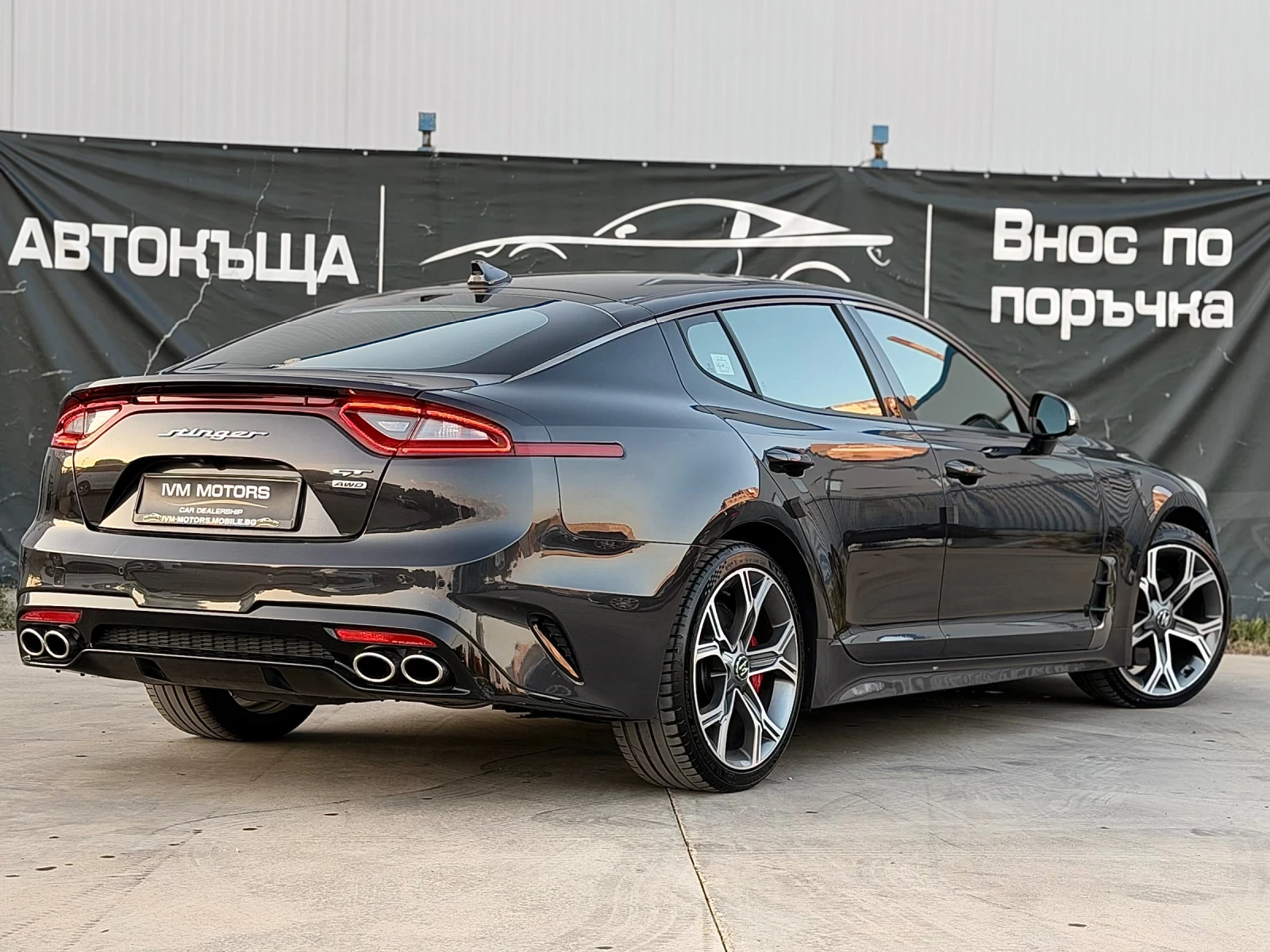 Kia Stinger 3.3i* GT* AWD* LEXICON* 360* PANO* , снимка 6 - Автомобили и джипове - 55619079
