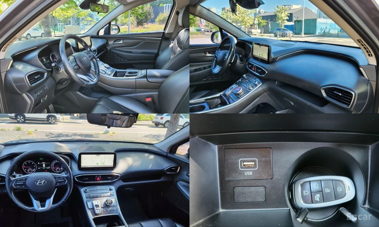 Hyundai Santa fe 2.2D Premium* 4x4* ПОДГРЕВ* ОБДУХВАНЕ* КАМЕРА* , снимка 10 - Автомобили и джипове - 54870890