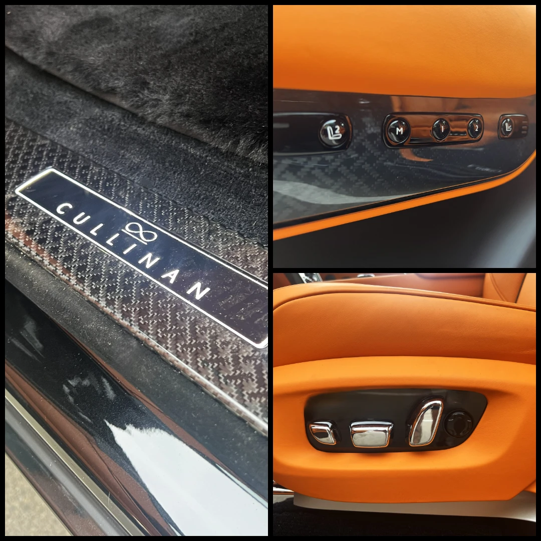 Rolls-Royce Cullinan BLACK BADGE/ SANCTUARY SEATS/ 4 SEATS/REAR THEATRE, снимка 13 - Автомобили и джипове - 55119716