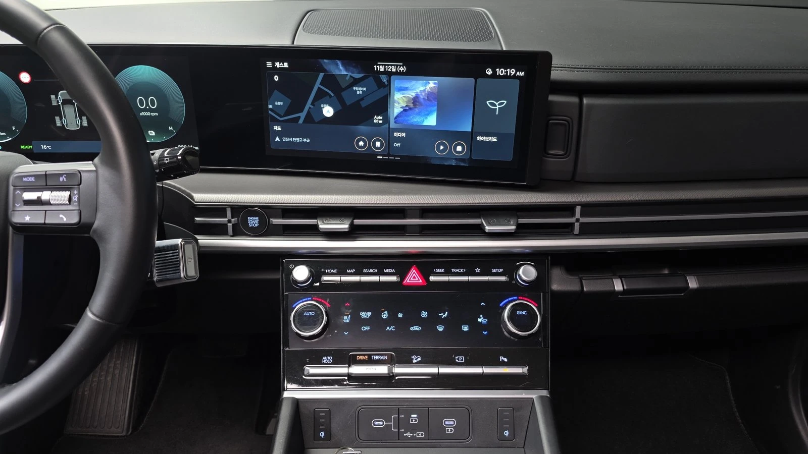 Hyundai Santa fe 1.6 HEV* ЛЮК* 360* KEYLESS* КРАЙНА ЦЕНА, снимка 16 - Автомобили и джипове - 55334913