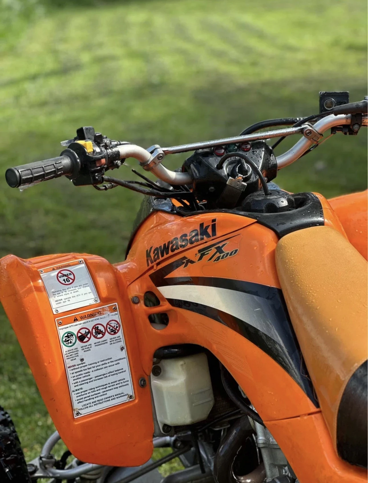 Kawasaki Kfx KAWASAKI KFX 400 - изображение 8