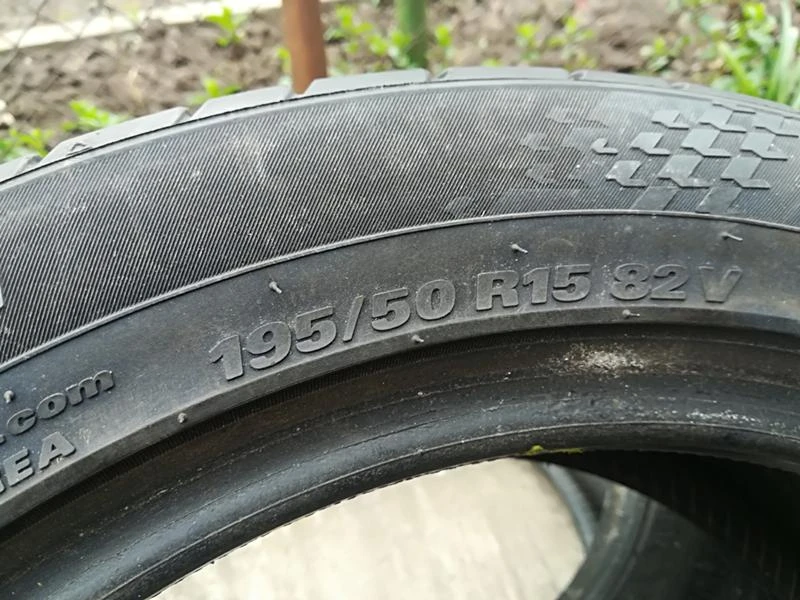 Гуми Летни 195/50R15, снимка 5 - Гуми и джанти - 21506172