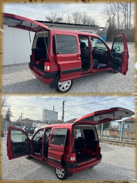 Citroen Berlingo 1.6HDI 90 КС 2 СТРАНИЧНИ ВРАТИ КЛИМАТИК - [9] 