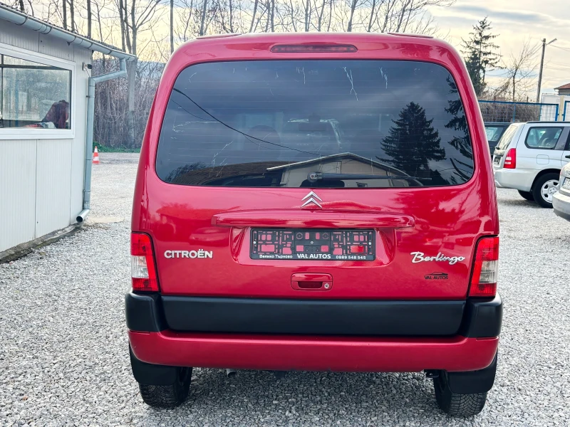 Citroen Berlingo 1.6HDI 90 КС 2 СТРАНИЧНИ ВРАТИ КЛИМАТИК, снимка 6 - Автомобили и джипове - 48415374