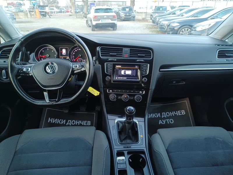 VW Golf 1.6-105TDI! КОЖА-АЛКАНТАРА! ПОДГРЕВ! XENON-LED!FUL, снимка 9 - Автомобили и джипове - 49132237