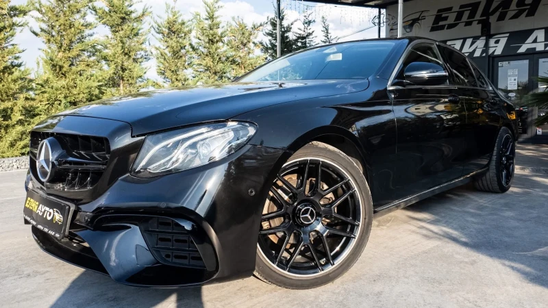 Mercedes-Benz E 220 D FULL AMG LINE ДИГИТАЛНО ТАБЛО ЛИЗИНГ 100%, снимка 4 - Автомобили и джипове - 51588993